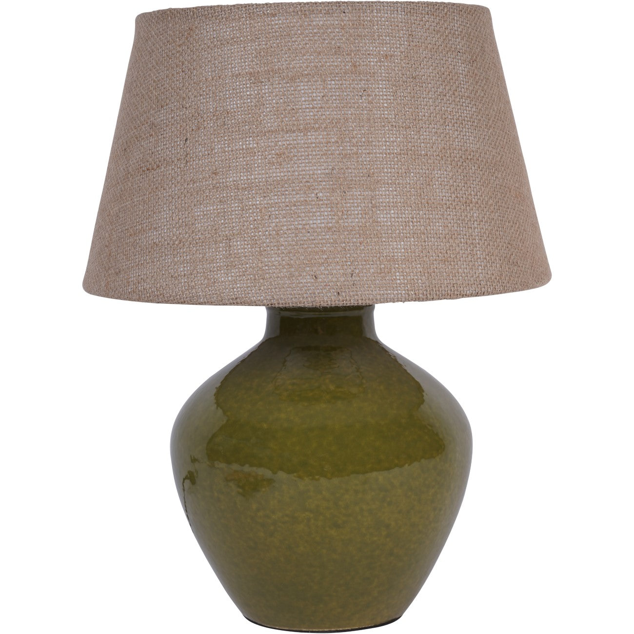 Aubrey Green Ceramic Table Lamp | Small